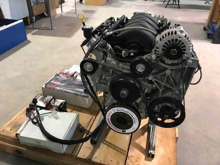 Moteur CHEVROLET LS3 V8 6.2L 480 équipé HOLLEY EFI 2