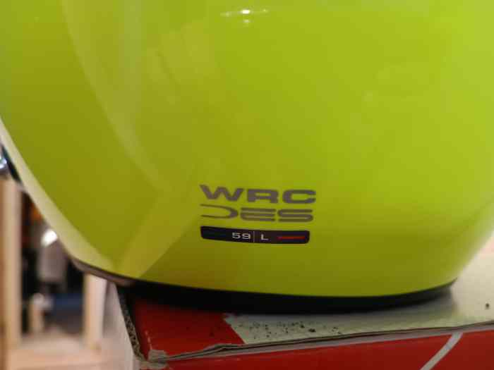 Casque STILO WRC DES vert fluo à vendre. VENDU. 3