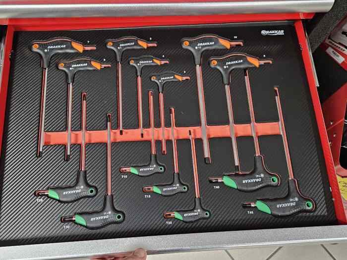 SERVANTE DRAKKAR 247 OUTILS 5