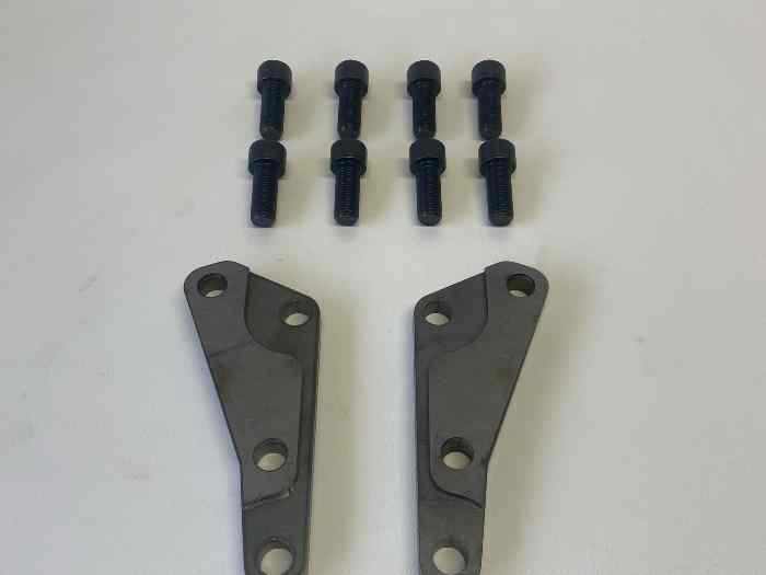 KIT MONTAGE BREMBO 4 PISTONS 607 V6 SUR PEUGEOT / CITROEN (323mm) 1