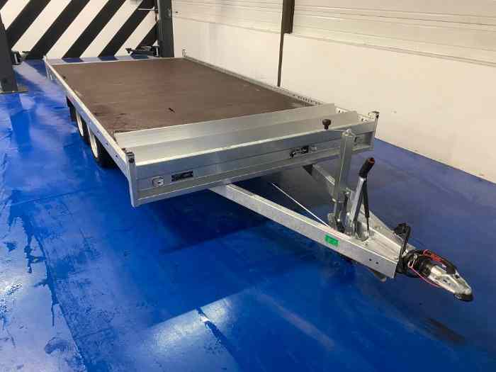 Remorque plateau ANSSEMS MSX 2700 kg 405 x 200 - En stock 1