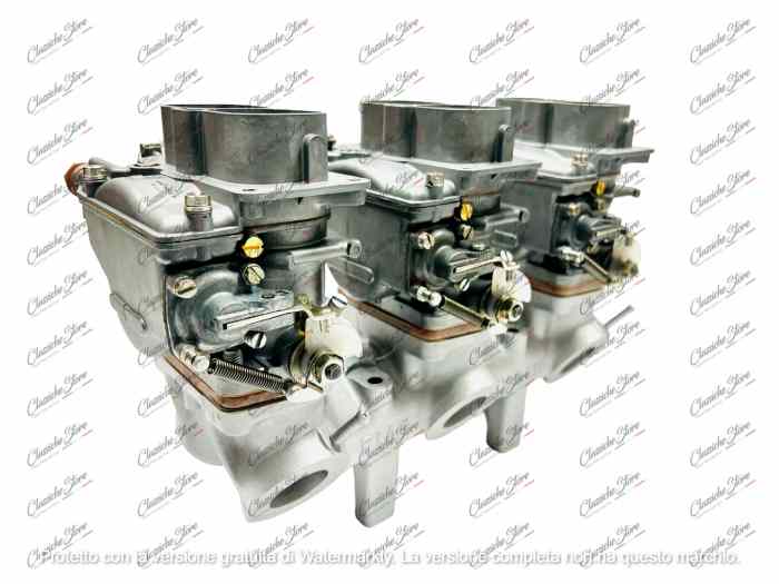 3 carburetors weber 40DCN14 Fiat Dino 2000 Coupè Spider 0