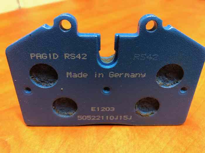 Plaquette Porsche 911 pagid bleue 1