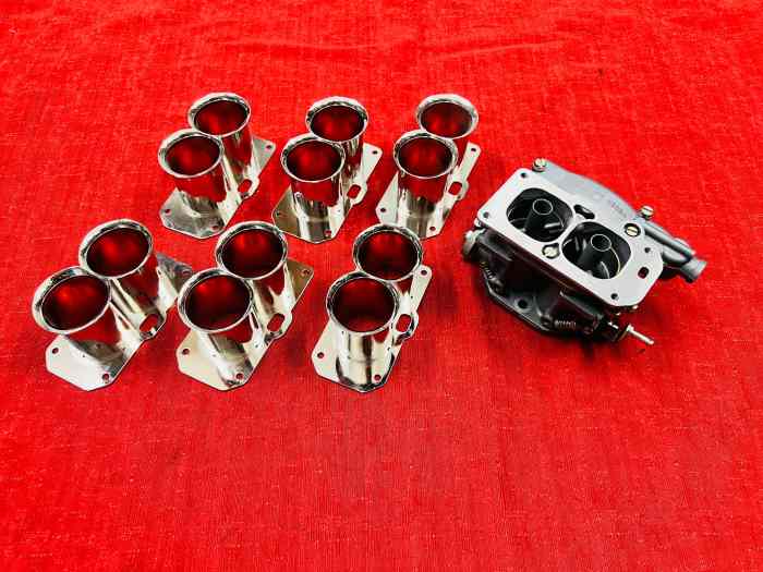 6 Trumpets for carburetors weber 40DCN 0