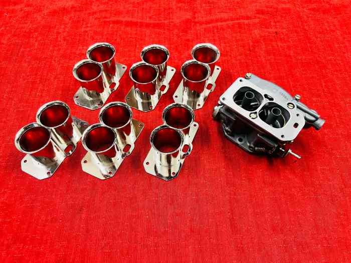 6 Trumpets for carburetors weber 40DCN