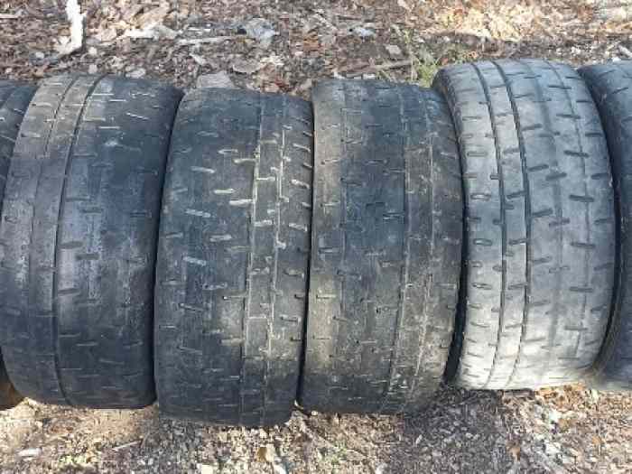 Lot de 6 pneus 15 pouces DMACK gomme HARD - Trackday/rallye/essais 0