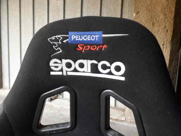 Siège baquet Sparco Atlas VTR Peugeot ...