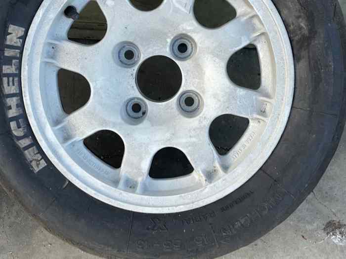 205 Speedline Rims 2 jantes 13 ET0 Speedline Peugeot 205 Gr.A - pièces et voitures de ...