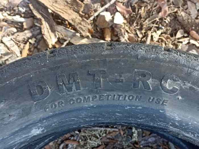 Lot de 6 pneus 15 pouces DMACK gomme HARD - Trackday/rallye/essais 1