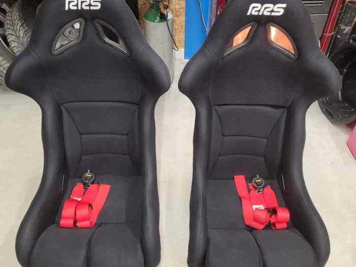 Baquet + harnais 1