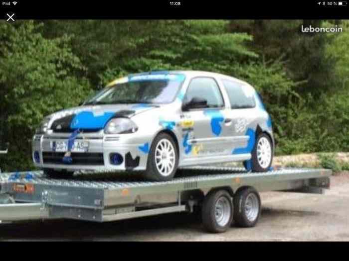 CLIO 2 RS phase 1 A7 + plateau 1