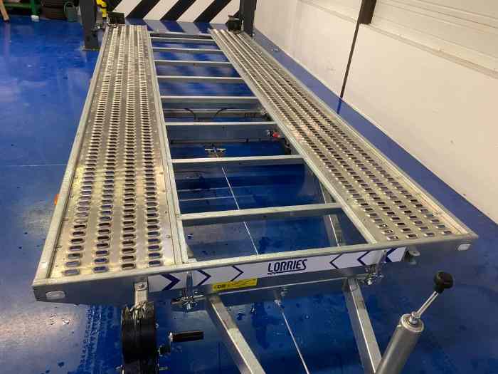 Remorque porte voitures basculant LORRIES PLI 3000kg 535 x 216 - En stock 2