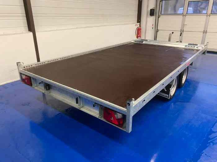 Remorque plateau ANSSEMS MSX 2700 kg 405 x 200 - En stock 2