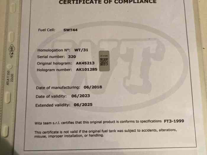 WT Fuel Cell pour clio R3 4