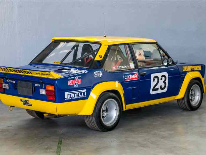Fiat 131 Allestimento “Abarth” 3