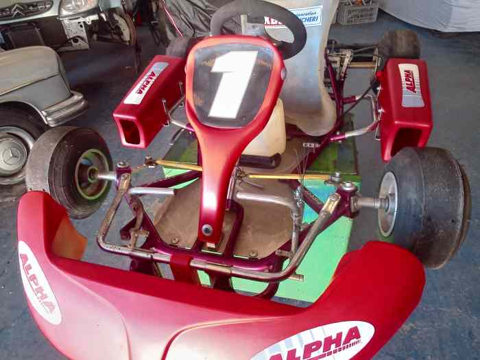 Karting châssis Biesse/Alpha pour enfants 6/10ans (sans moteur) 350€