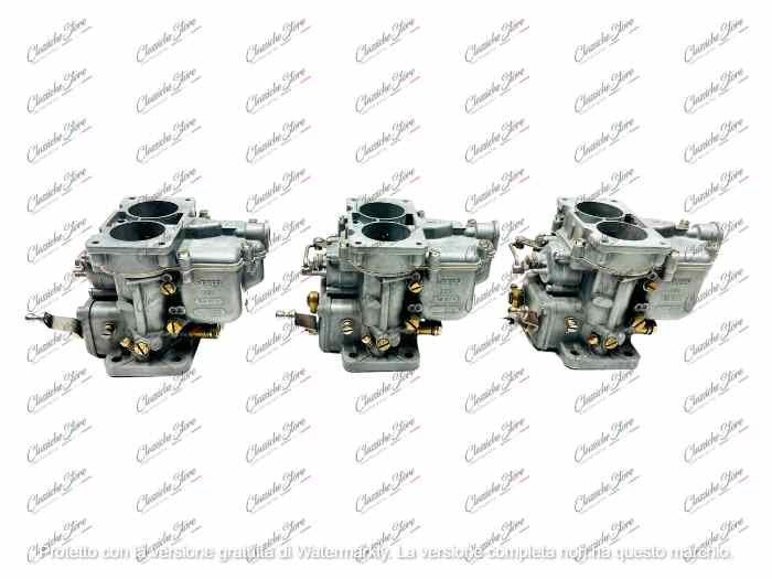 3 Carburetors Weber 36DCS Ferrari