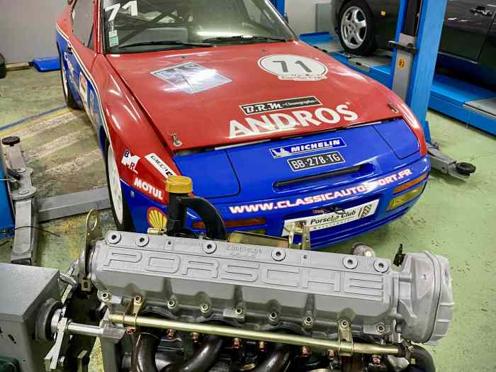 944 Turbo 1989 Préparation CAS Racing Passeport FFSA Arceau ONS 1