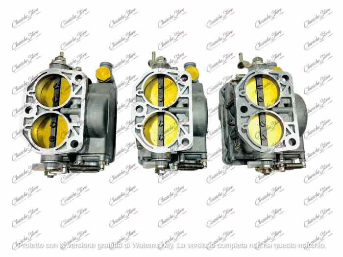 3 carburetors weber 40DCN14 Fiat Dino 2000 Coupè Spider 1