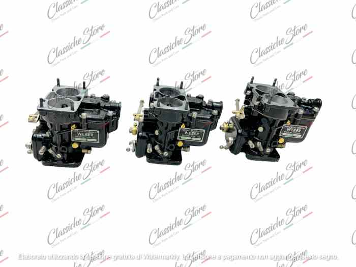 3 Carburetors Weber 40DCL6 Ferrari 0