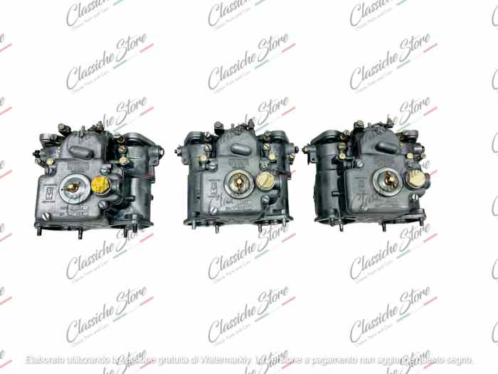 3 Carburateurs weber 45dcoe4 Aston Mar...