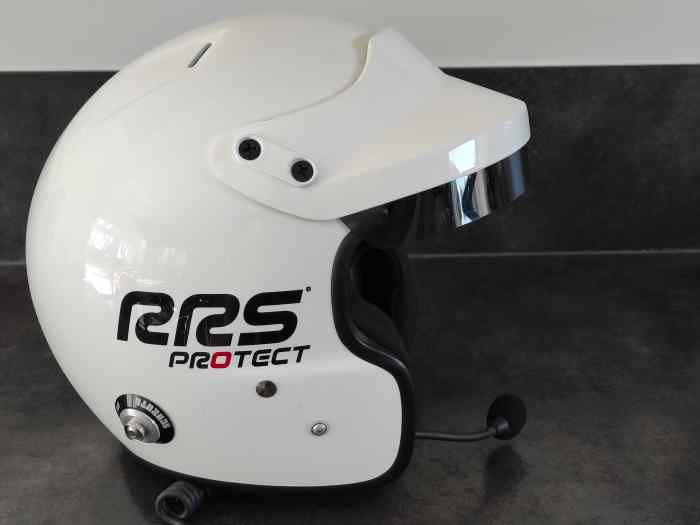 CASQUE JET PROTECT RRS + STILO WRC ETAT NEUF 0