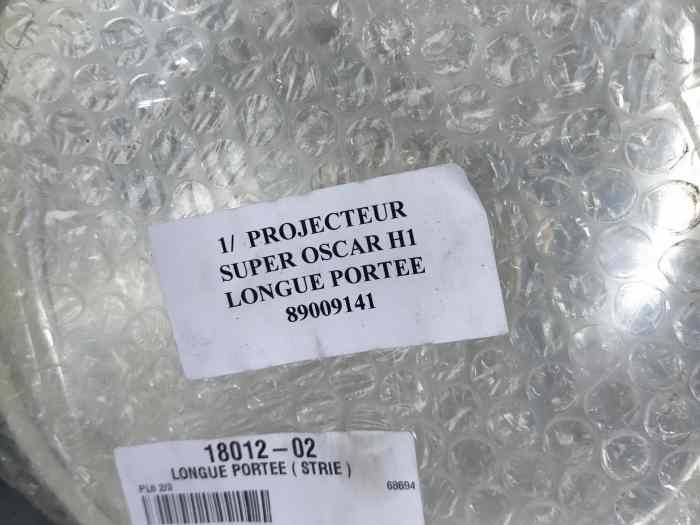OPTIQUES DE PHARES ET ANTIBROUILLARS CIBIER SUPER OSCAR 4