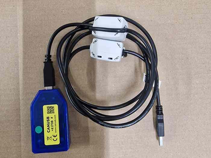 Interface connexion USB CAN