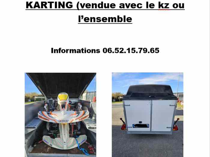 Vente Karting KZ 125 2018 1