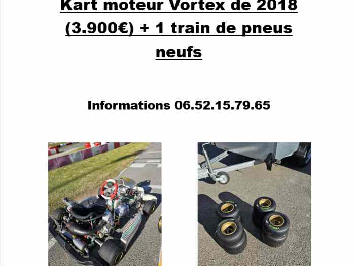 Vente Karting KZ 125 2018