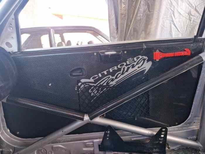 Panneau de porte Saxo CARBONE avant/arrière 0
