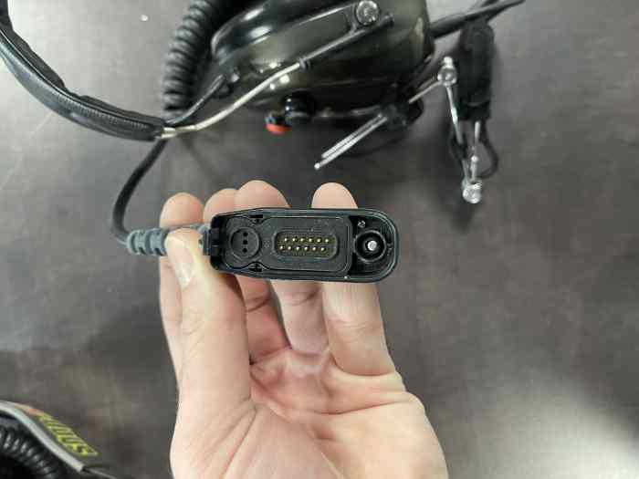 4 Casque radio 3M de stand pour radio Motorola 3