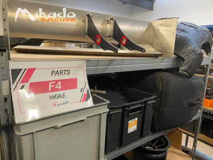 Pièces détachées - Spare parts - F4 Mygale GEN1 - R-ace GP 5