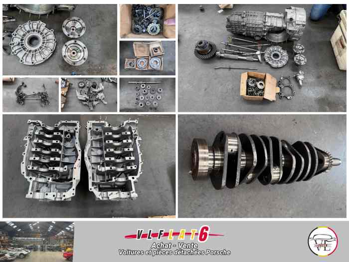 Moteur et boîte de vitesses pour votre Porsche 996 GT3 R 0