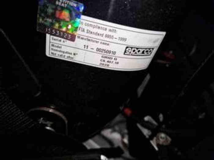 Baquet Sparco Grid Q 2028 taille (L/XL) 1