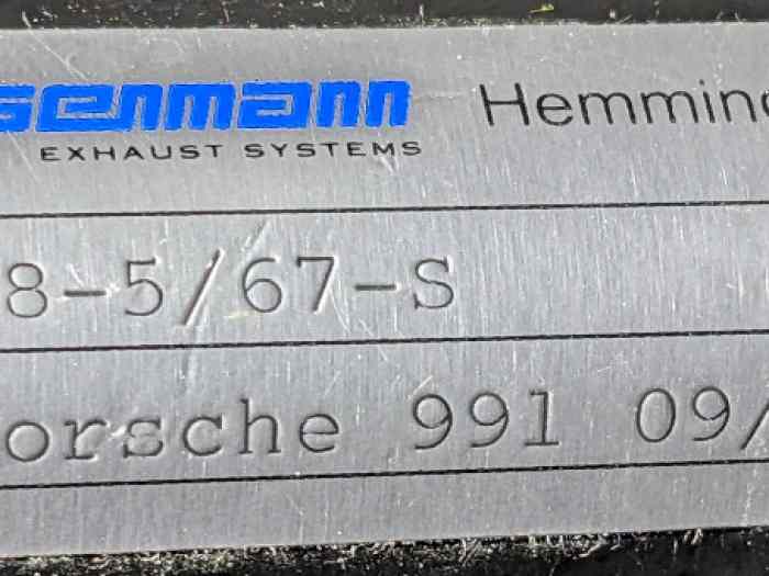 Cherche papier DMSB Eisenmann , pour arceau Porsche GT3 991.1