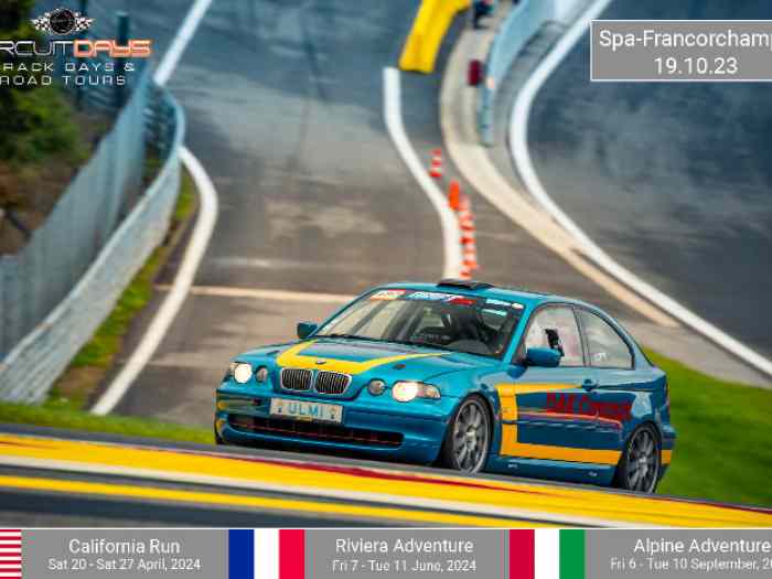 BMW M3 E46 Compact prépa piste 0