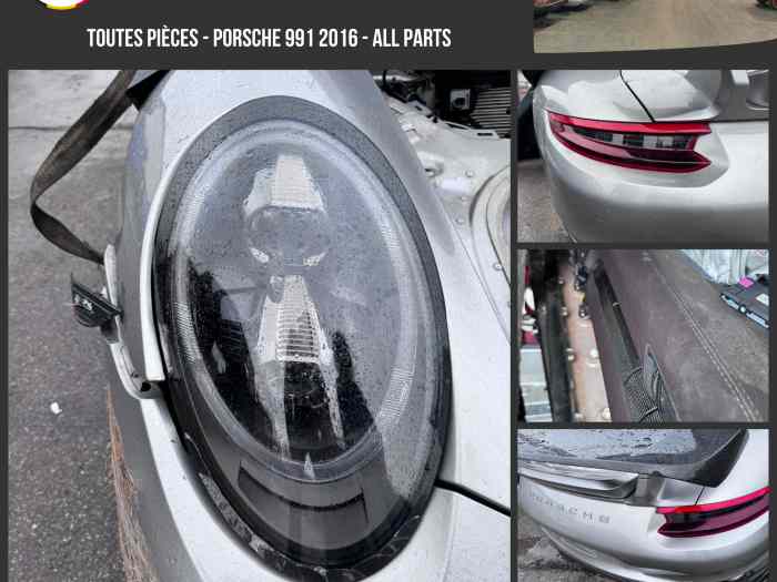 Porsche 991 toutes pièces