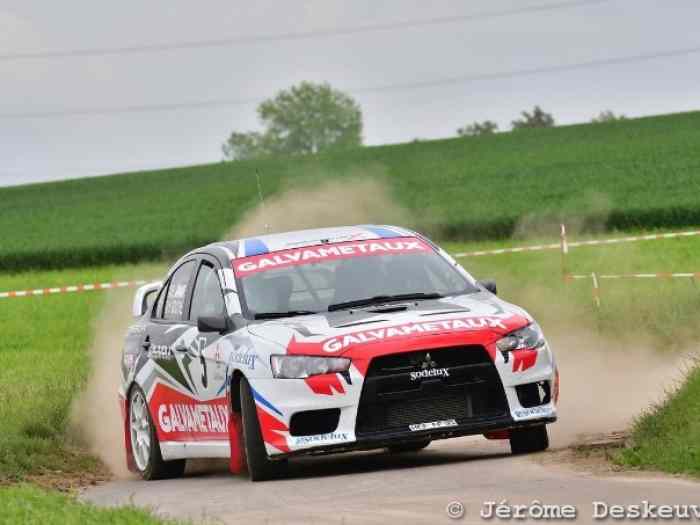 MITSUBISHI LANCER EVO X. Gr. A - BOITE Sequentielle 6V DRENTH - Amortisseurs OHLINS 4