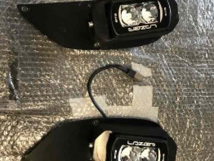 FEUX / PHARE de VIRAGE VW POLO R5 / SIDE PODS LAZER LED 1