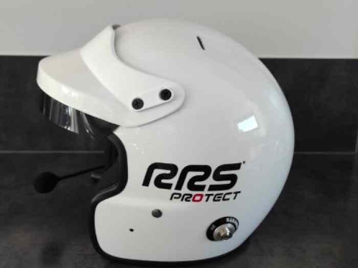 CASQUE JET PROTECT RRS + STILO WRC ETAT NEUF 1