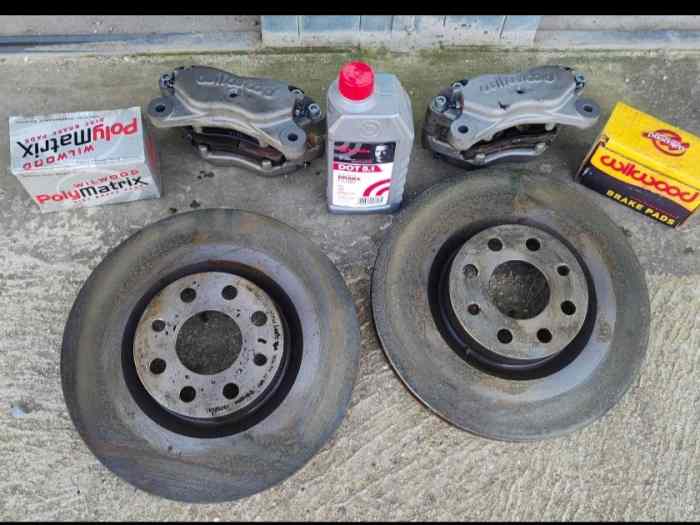 KIT frein Wilwood , 2 Disques Brembo 0