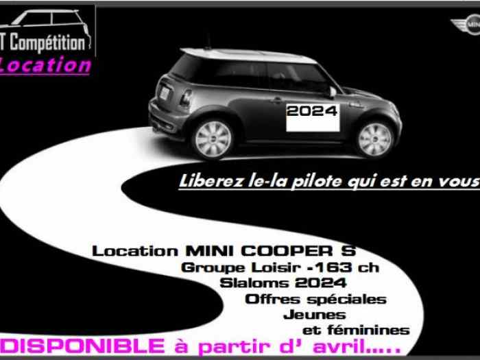 Location SLALOM MINI COOPER S 1