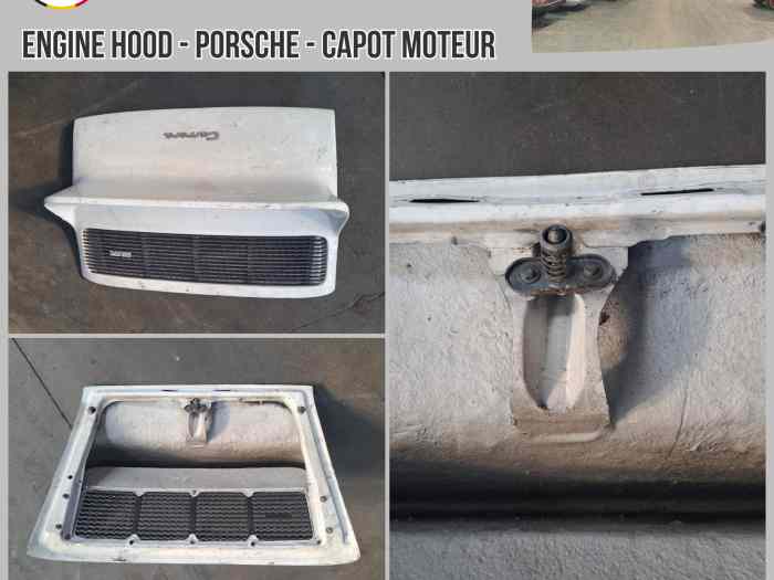 Capot moteur pour Porsche