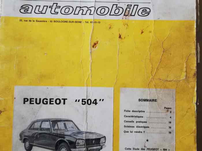 RTA PEUGEOT 504