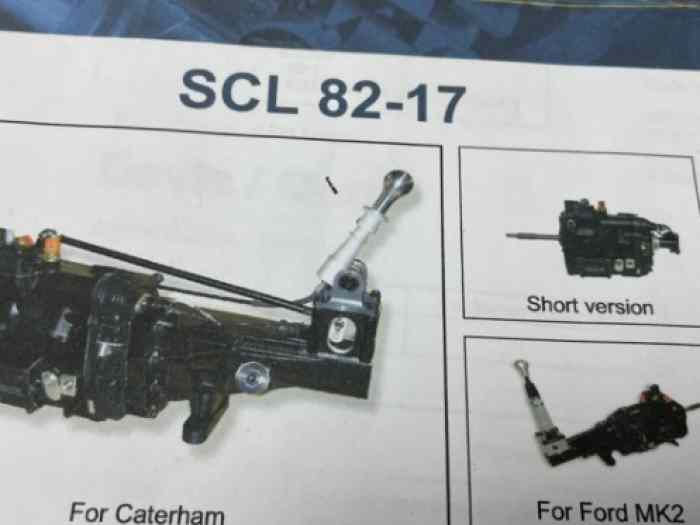 SADEV SCL82-17 SEQUENTIAL GEARBOX FOR CATERHAM 1