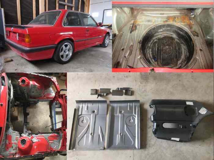 BMW 325i E30 MTECH 1 - Projet 1