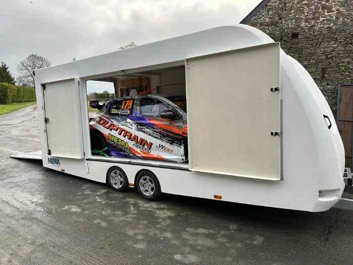 Importateur pour la France et la Belgique Remorques fermées AST/Mema Racetrailers 3