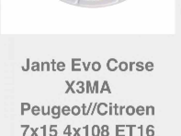 Jantes evo corse 15 pouces 2