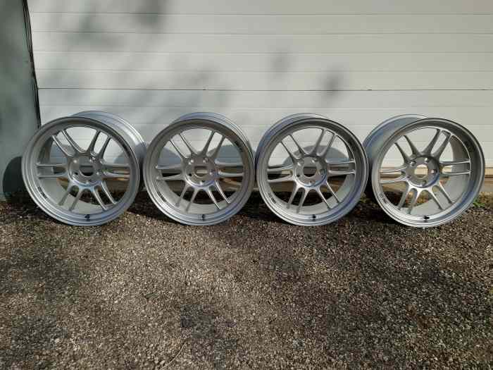 4 jantes Enkei RPF1 18x9 5x114.3 neuves 5